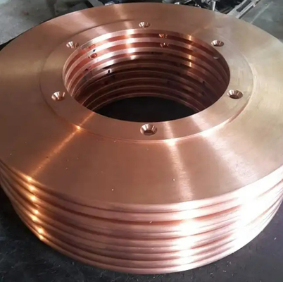 Electrode Copper Seam Welding Wheel Custom CuCrZr Seam Welding Wear Parts For Resistance