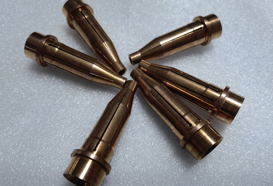 Customized Stud Welding Collets BeCu Material For Automatic Welding Chuck