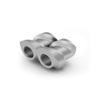 Wear Resistant Bimetallic Screw Segment And Barrel For Injection Molding Machine Plastic Extruder