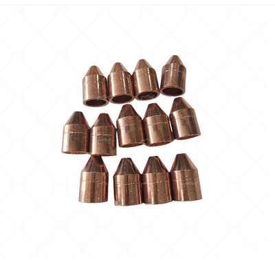 Spot Welding Machine Accessories OEM Electrode Caps Tips Arms Copper Parts