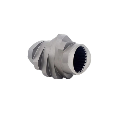 Wear Resistant Bimetallic Screw Elements And Barrel For Plastic Extruder Of Fluoroplastic Masterbatch