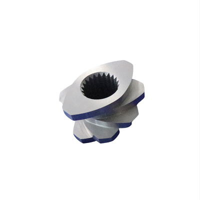 Corrosion Resistant Bimetallic Screw Elements And Barrel For Plastic Extruder Of Masterbatch Fluororubber