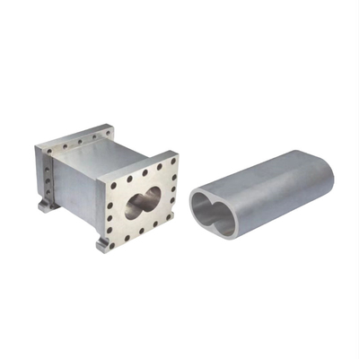 PTFE ETFE FEP PFA PVDF Plastic extruder parts Wear Resistant Full Set Bimetallic Screw Segments Barrel And Liner