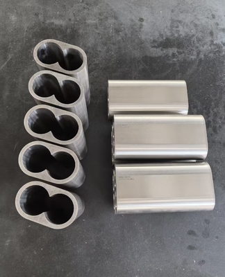 Wear Resistant Bimetallic Screw Barrel Liner For Injection Molding Machine Plastic Extruder