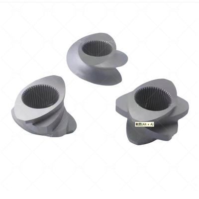 Wear Resistant Screw Barrel And Liner Plastic twin screw extruder elements