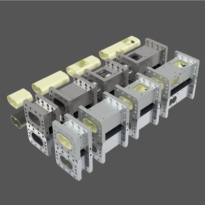 Screw Barrel And Liner For Plastic Extruder Of Masterbatch Battery Diaphragm