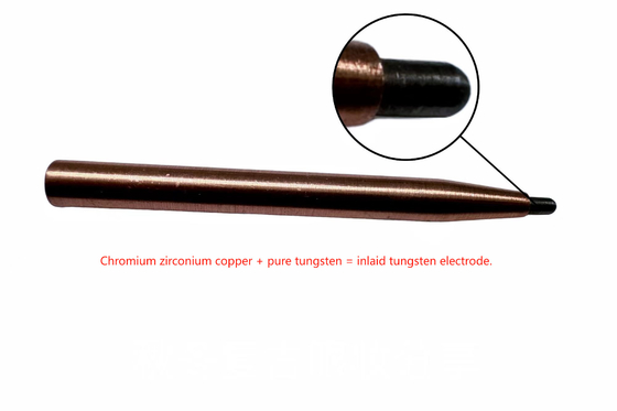 embedded Customized Tungsten Electrodes For Spot Welding Industry