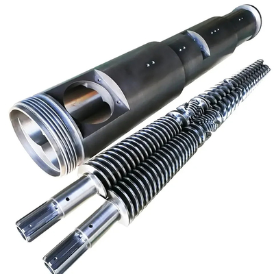 Conical Twin Screw Extruder Parts For Uniform Plasticizing And Mixing
