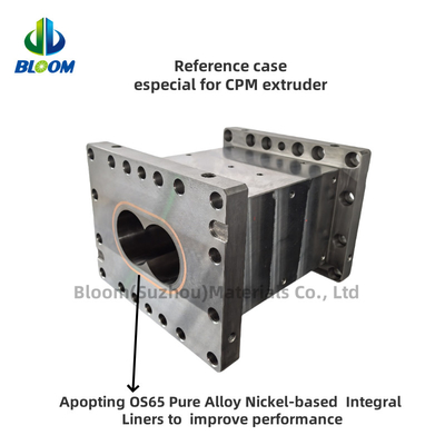 Anti Wear And Corrosion Screw Barrel And Liner Plastic Twin Screw Extruder Elements To Improve Plastic Recycling Production
