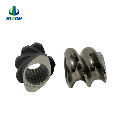 Customized Twin Screw Elements For Extruder Replacement Parts With Professional Design OEM Services