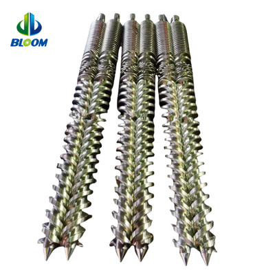 High Performance Conical Twin Screw And Barrel For Pvc Sheet Pipeline Production