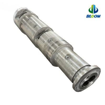 Wear Resistant Conical Twin Screw And Barrel For PVC WPC TPE / TPU