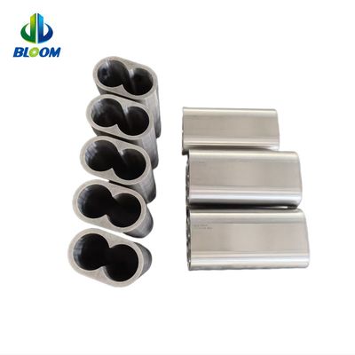 Twin Screw Plastic Extruder Parts Cobalt Nickel Alloy Barrel Liner For Lithium Battery Slurry Production