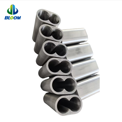 Twin Screw Plastic Extruder Parts Cobalt Nickel Alloy Barrel Liner For Lithium Battery Slurry Production
