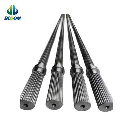 Anti Wear Plastic Extruder Parts Screw Shaft For Lithium Battery PEEK PVDF