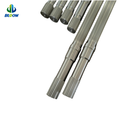 Anti Wear Plastic Extruder Parts Screw Shaft For Lithium Battery PEEK PVDF