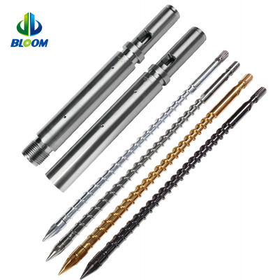 Steel Single Screw And Barrel Corrosion Resistance For Injection Molding Machine