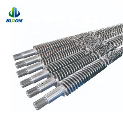 Screw Barrel / Conical Twin Screw Barrel / Extruder Screw Barrel For Pipe Extrusion