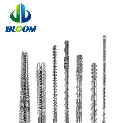 Screw Barrel / Conical Twin Screw Barrel / Extruder Screw Barrel For Pipe Extrusion