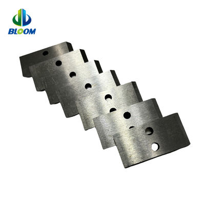 Custom Blade Special Shaped Small Industrial Machine Knife For Food Packaging Plastic Recycling SS Steel Wear Resistance