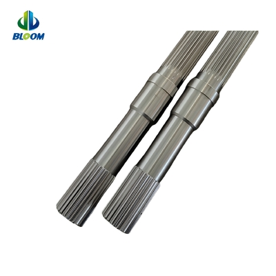 Plastic Extruder Parts High torque Screw Shaft For PEEK PVDF production