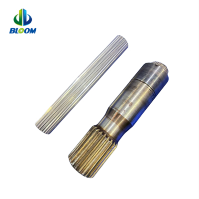 Plastic Extruder Parts High torque Screw Shaft For PEEK PVDF production