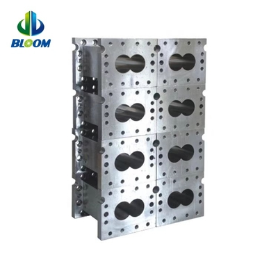 Bimetallic Screw Barrel Extruder Shaft Extruder Barrel Tunnel For PEEK Production