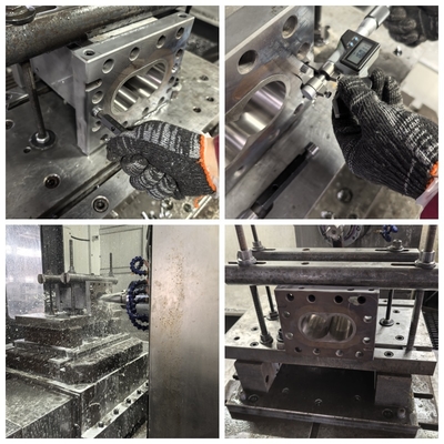 Alloy Steel Twin Screw Extruder Barrel for Reinforced Compounds