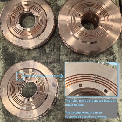 CuCrZr Alloy Seam Welding Wheel for Resistance Welding