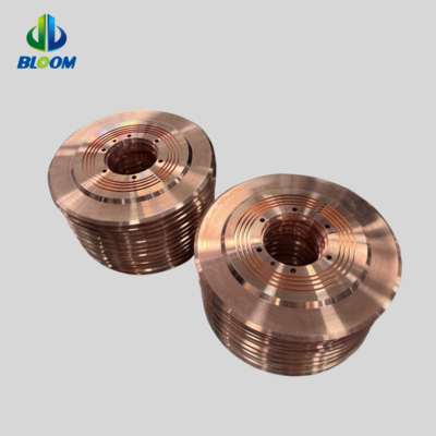 Customized CuCrZr Alloy Seam Welding Wheel for Seam/Roll Welding with Diameter qp300-q50mm and Thickness5-30mm