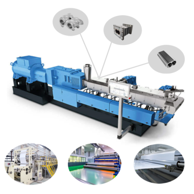 ZSK Twin Screw Elements for Lithium Battery Slurry Extrusion