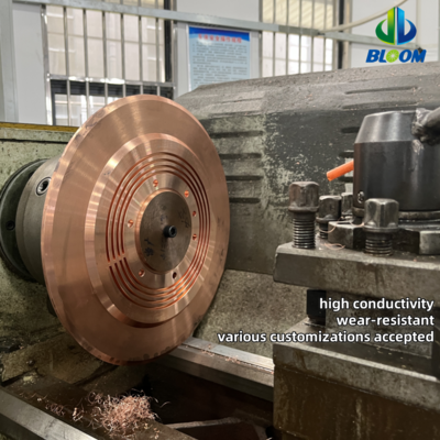 Customized CuCrZr Alloy Seam Welding Wheel for Seam/Roll Welding with Diameter qp300-q50mm and Thickness5-30mm