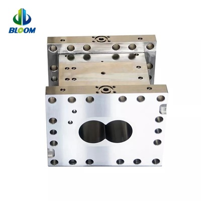 Nickel Alloy Twin Screw Extruder Barrel for PEEK Plastic Extrusion