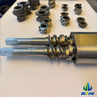 (PTR) W6 ultra-fine grain wear-resistant steel extruder parts Twin-Screw Extruder Thread Element Barrel and Shaft