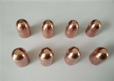 Round Cap Spot Welding Electrode Material , Spot Welding Electrode Tips
