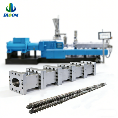 High Strength Twin Screw Barrel for Plastic Compounding Extruder