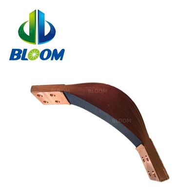 Customizable Flexible Copper Shunt With Laminated Copper Strips with Galvanized Surface for Resistance Welding