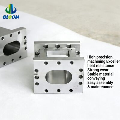 Nickel Alloy Bimetallic Extruder Screws and Barrels with Wear Resistance and High-Temperature Tolerance for PP Pet PVC ABS Plastic Extruder