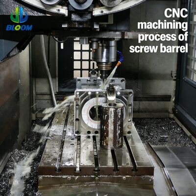 Nickel Alloy Bimetallic Extruder Screws and Barrels with Wear Resistance and High-Temperature Tolerance for PP Pet PVC ABS Plastic Extruder