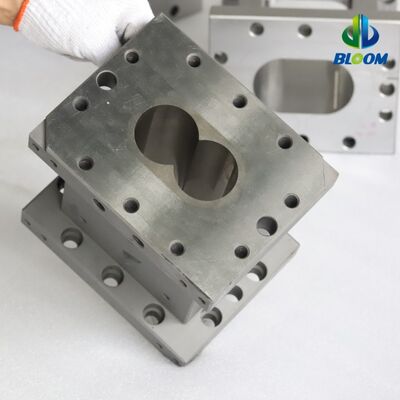 High Accuracy Nickel Alloy Twin Screw Barrel with Wear Resistance for PA PBT PET PEEK Production