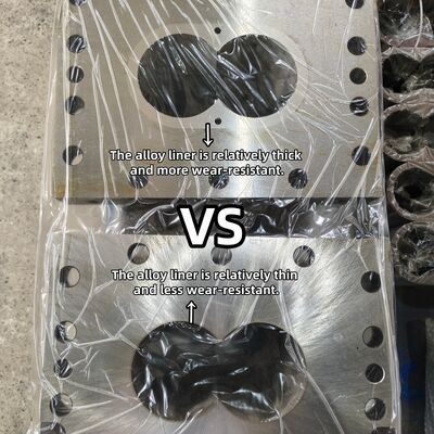 Modular Structure Nickel Alloy Twin Screw Barrel with Wear Resistance for Plastic Extrusion