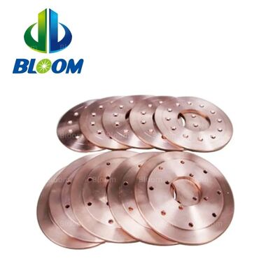 Customized Size Copper Alloy Welding Wheel for Seam Welding Electrode Wheel Copper Disc