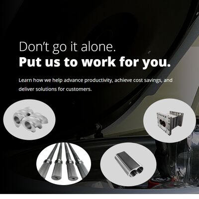 CNC Precision Machined Twin Screw Extruder Parts with Wear and Corrosion Resistance in Customized Sizes