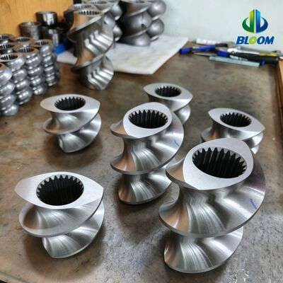 High Wear-Resistance Twin Screw Extruder Elements with CNC Precision Machining and HRC 58-62 Hardness