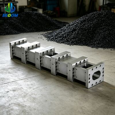 Nickel Alloy Twin Screw Barrel with Wear Resistance and Customizable Extruder Spare Parts for Plastic Processing