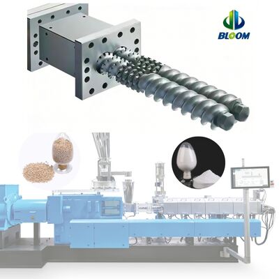 Modular Design Nickel Alloy Twin Screw Barrel with Wear Resistance for High Torque Extruders