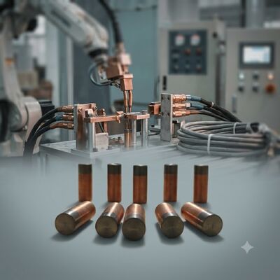 Durable High Purity Tungsten Inlaid Electrode with Superior Thermal Threshold and Chemical Stability for Resistance Welding