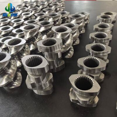 HRC 58-62 CNC Precision Machining Twin Screw Extruder Elements with Wear and Corrosion Resistance for Plastic Processing