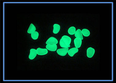 Yellow Green Color Luminescent Materials Glow In The Dark Garden Stones