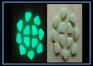 Yellow Green Color Luminescent Materials Glow In The Dark Garden Stones